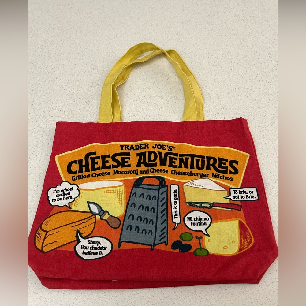 Trader Joe’s Cheese Lover Shopping Tote